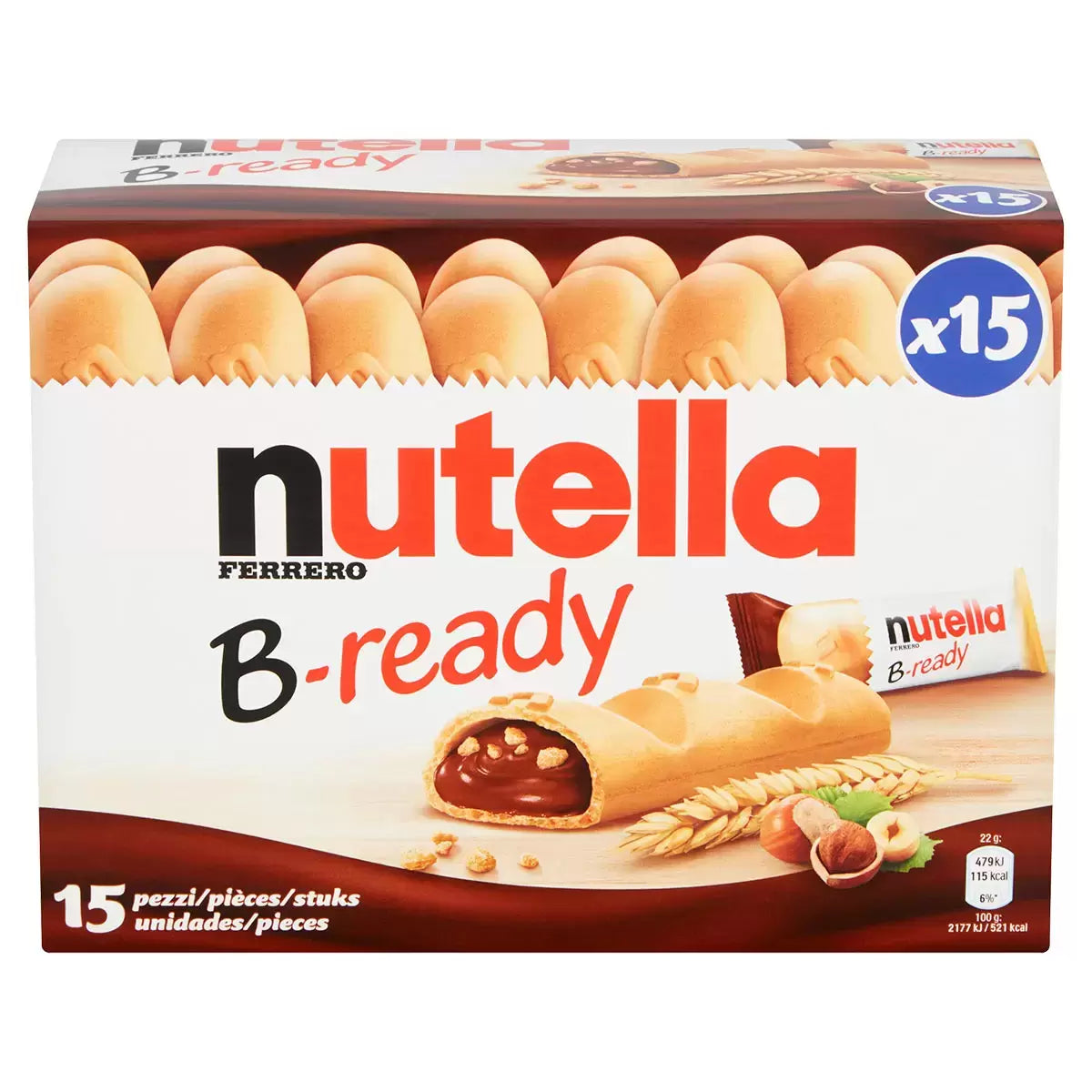 Nutella B-Ready 15x22g