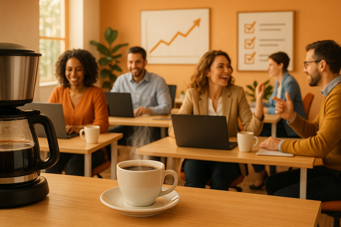 How Fresh Coffee Can Boost Office Productivity