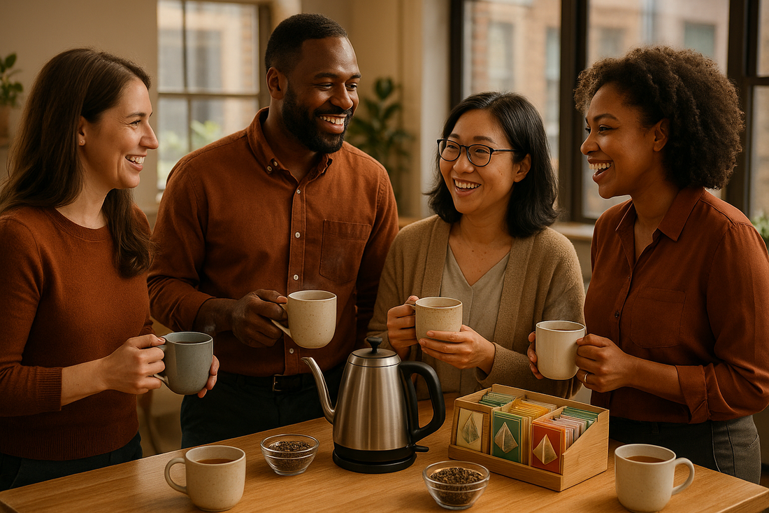 Tea Time at Work: Building Better Connections Over a Brew