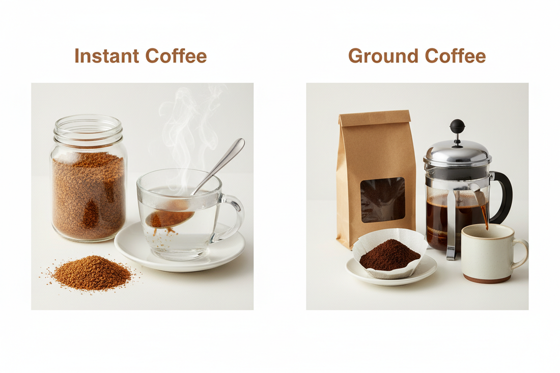 Whats the Difference Between Instant Coffee and Ground Coffee
