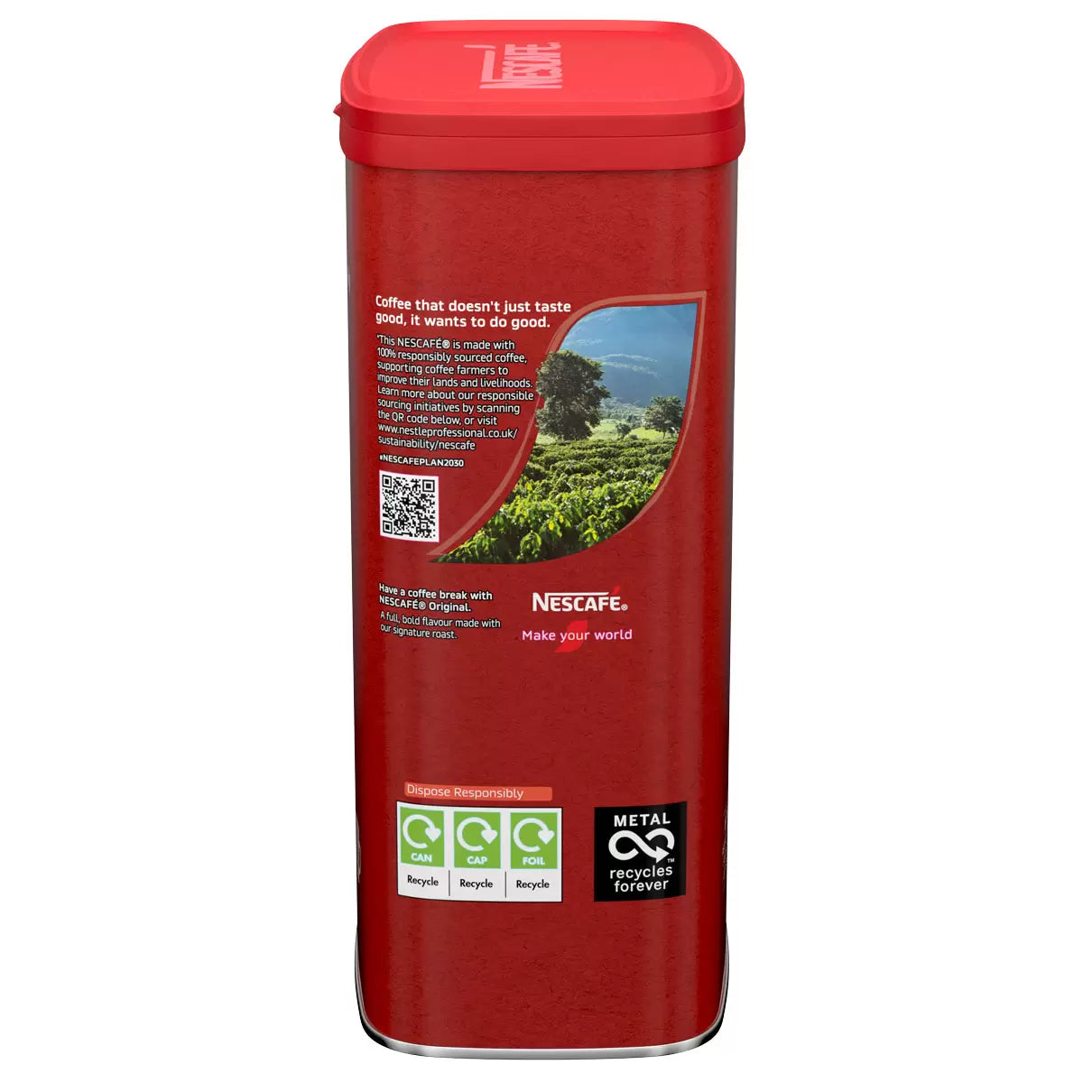 Nescafé Original Instant Coffee Granules, 6 x 1kg