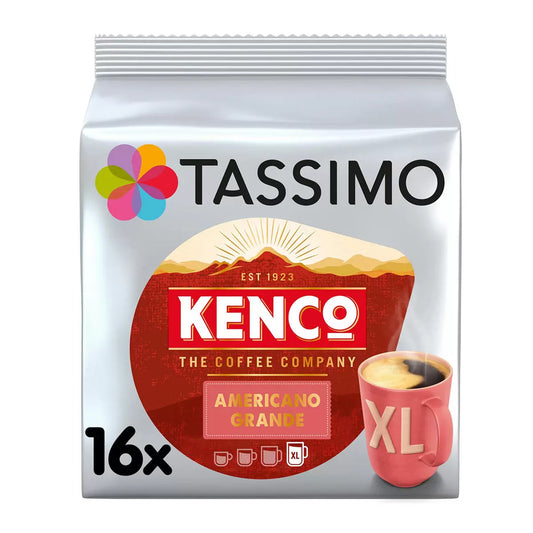 Tassimo Kenco Americano Grande XL Coffee Pods, 80 Servings