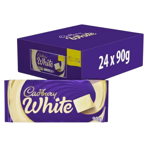 CADBURY white 1x24x90g image 0