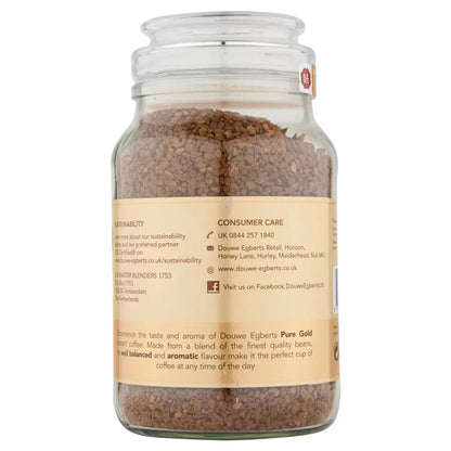 Douwe Egberts Pure Gold Instant Coffee Granules, 400g