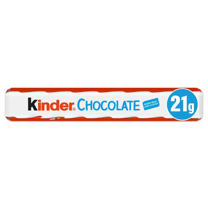 Kinder Chocolate Snackbar, 36 x 21g
