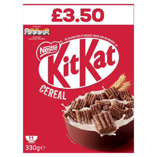 Nestlé KitKat Milk Chocolate Breakfast Cereal 7x330g