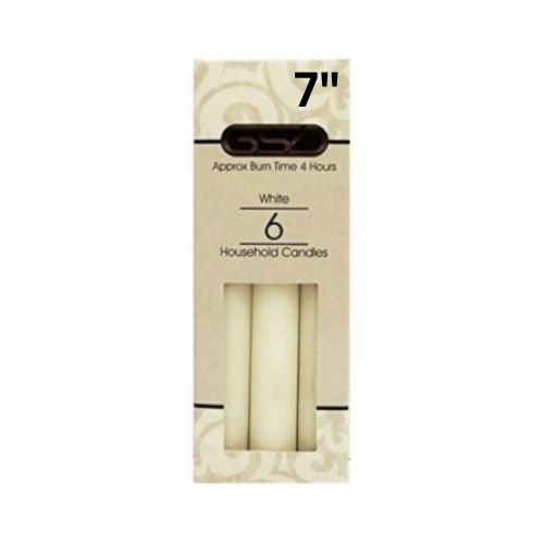GSD No "7" Candles 1x6 image 0