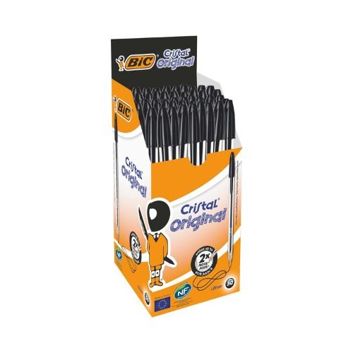 BIC Black Pens 1x50 image 0