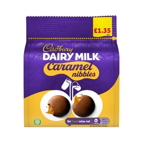 CADBURY Caramel Nibbles 10x95g image 0