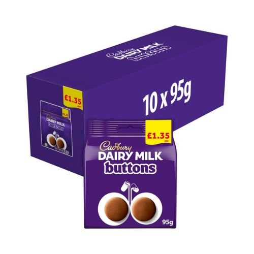 CADBURY Giant Buttons 10x95g image 0