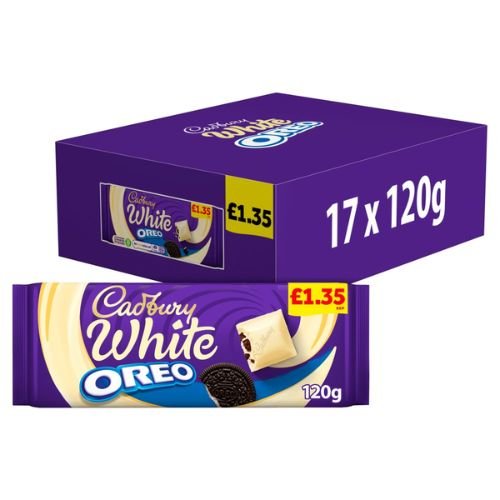 CADBURY Oreo White  17x120g image 0